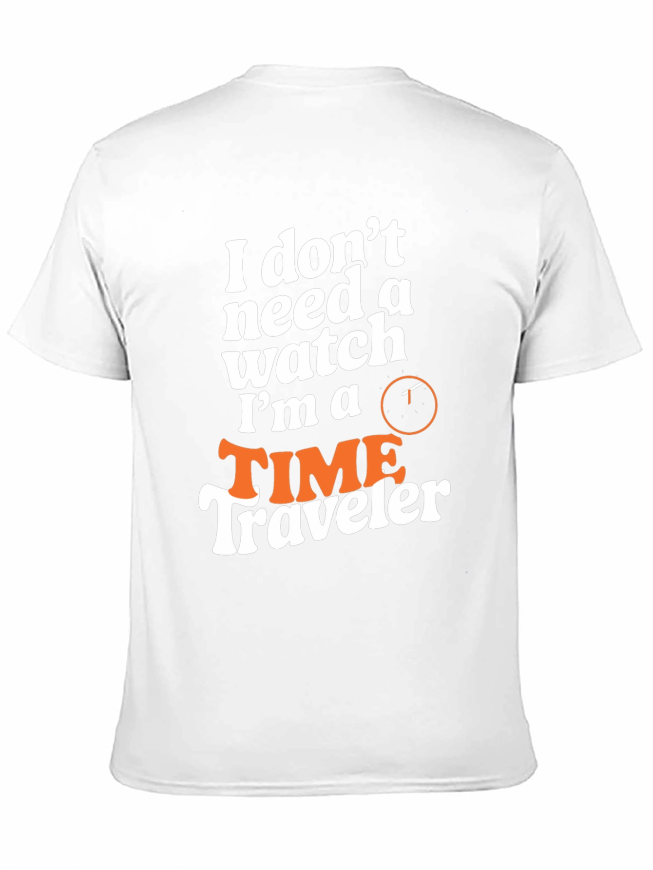 Time Traveler Graphic Tee - Novelty Design