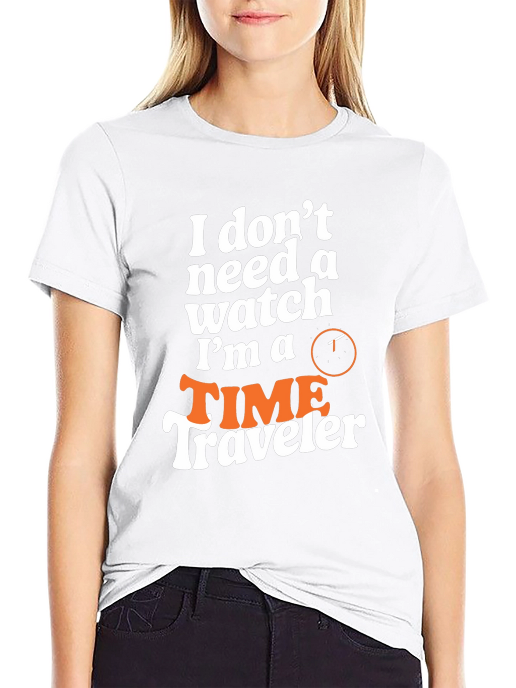 Time Traveler Graphic Tee - Novelty Design