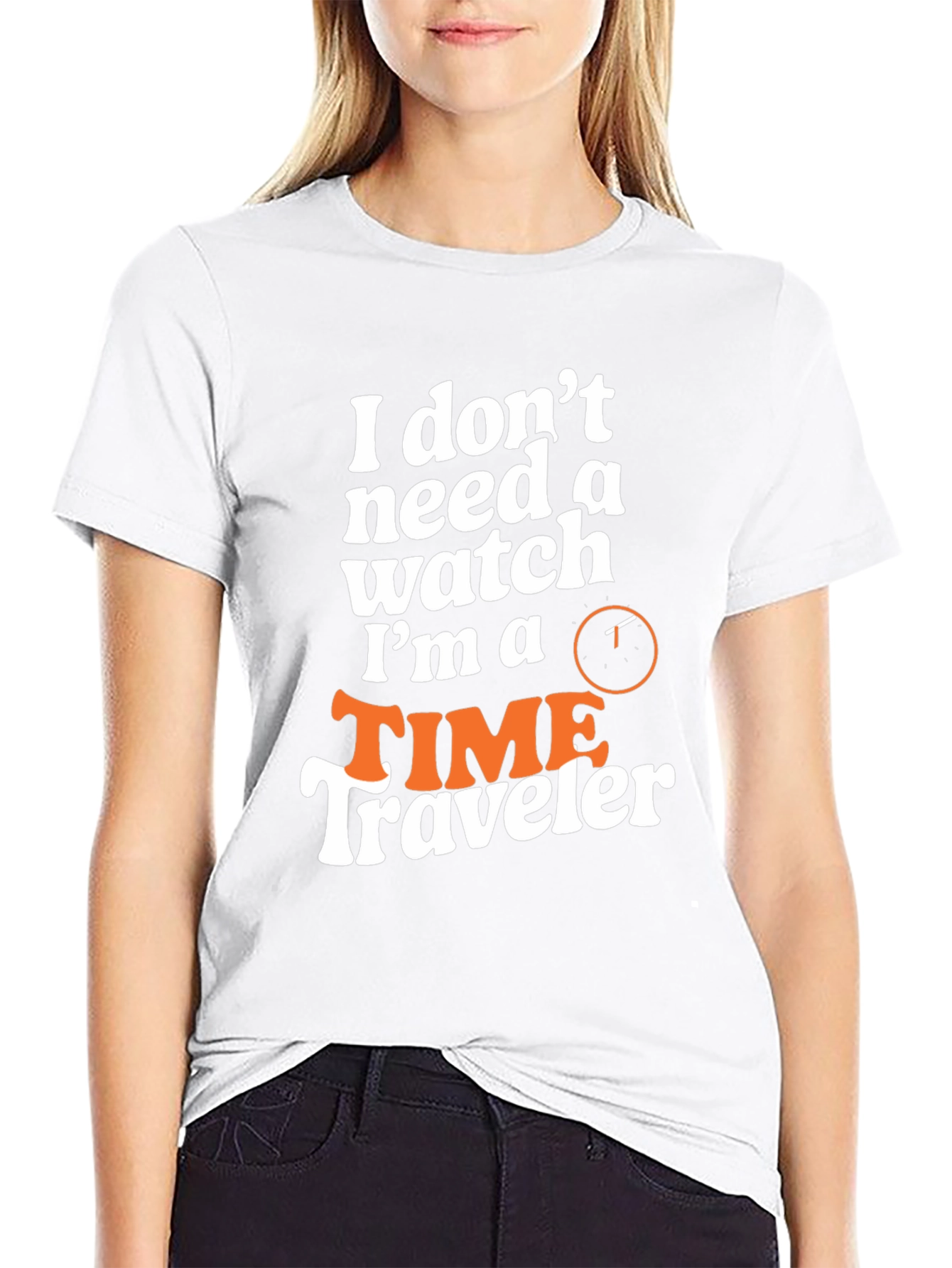 Time Traveler Graphic Tee - Novelty Design