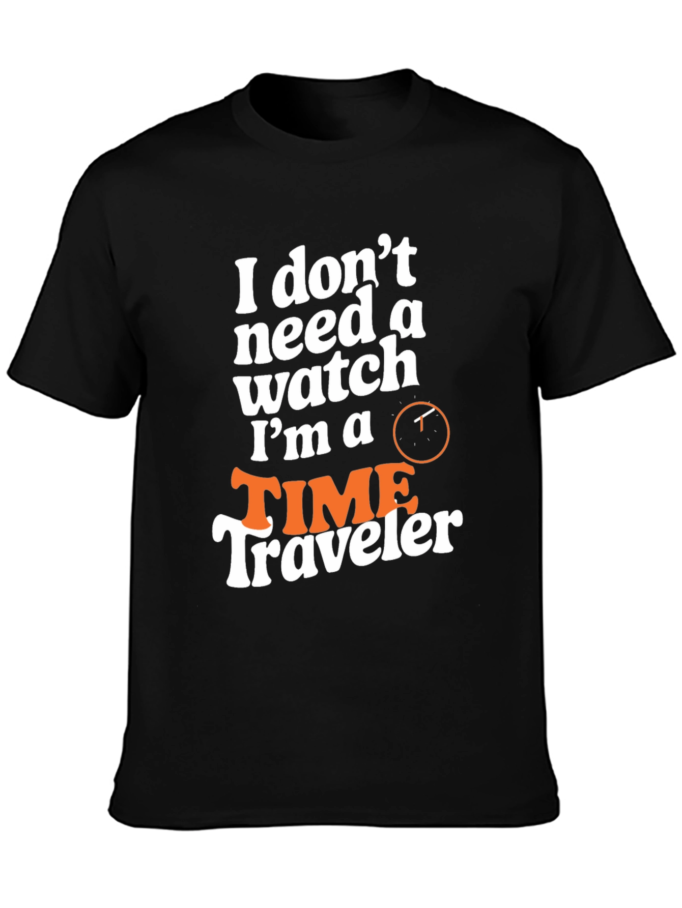 Time Traveler Graphic Tee - Novelty Design