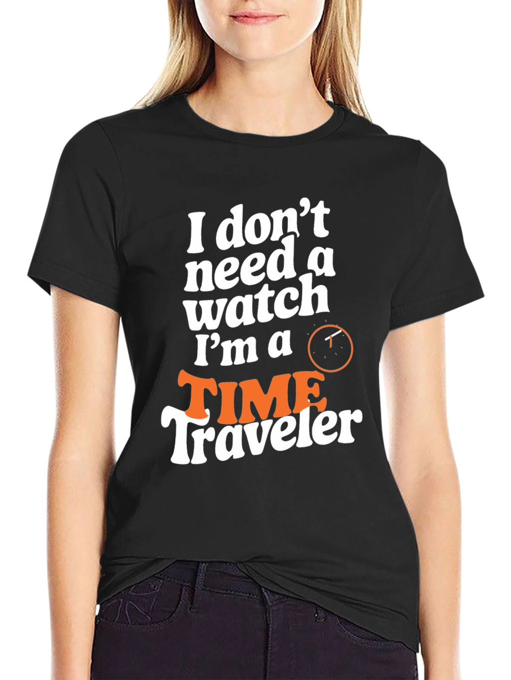 Time Traveler Graphic Tee - Novelty Design