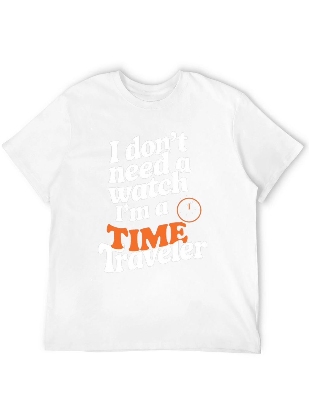 Time Traveler Graphic Tee - Novelty Design