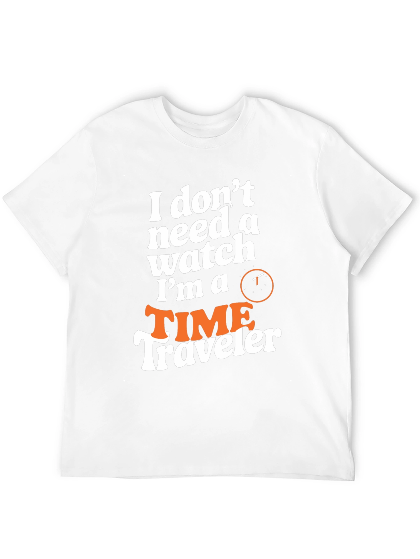 Time Traveler Graphic Tee - Novelty Design