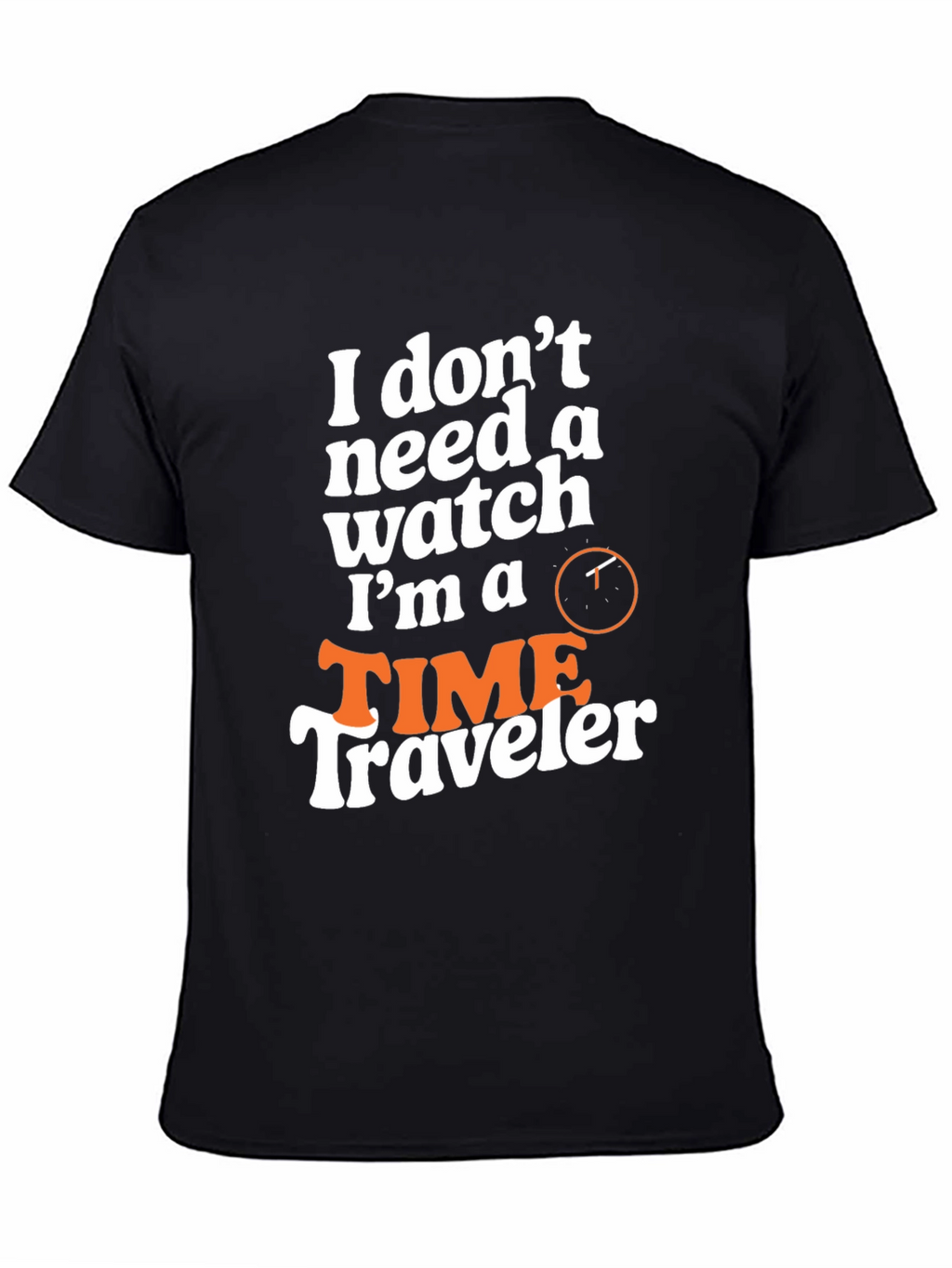 Time Traveler Graphic Tee - Novelty Design