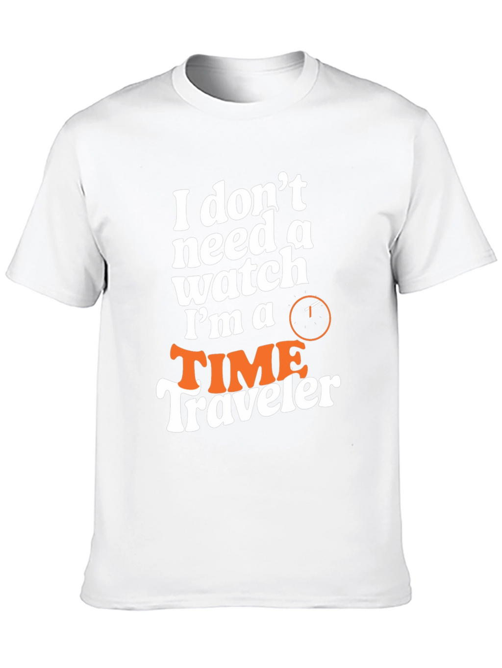 Time Traveler Graphic Tee - Novelty Design