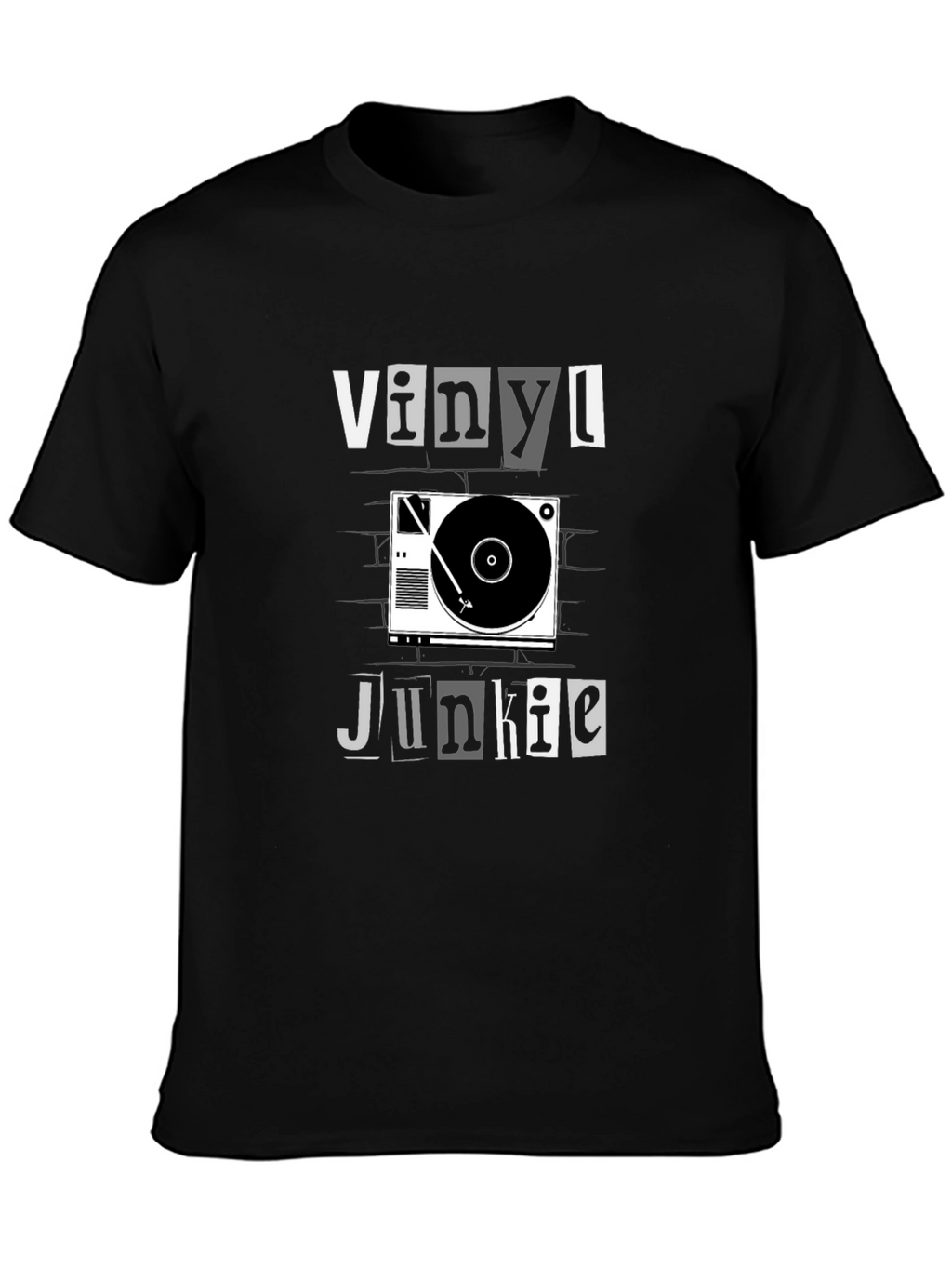 Vinyl Junkie Graphic Tee