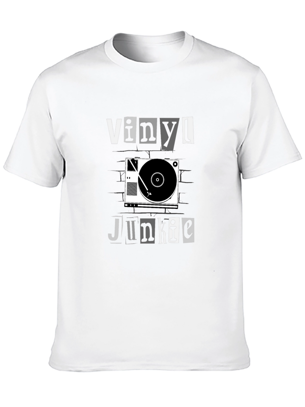 Vinyl Junkie Graphic Tee