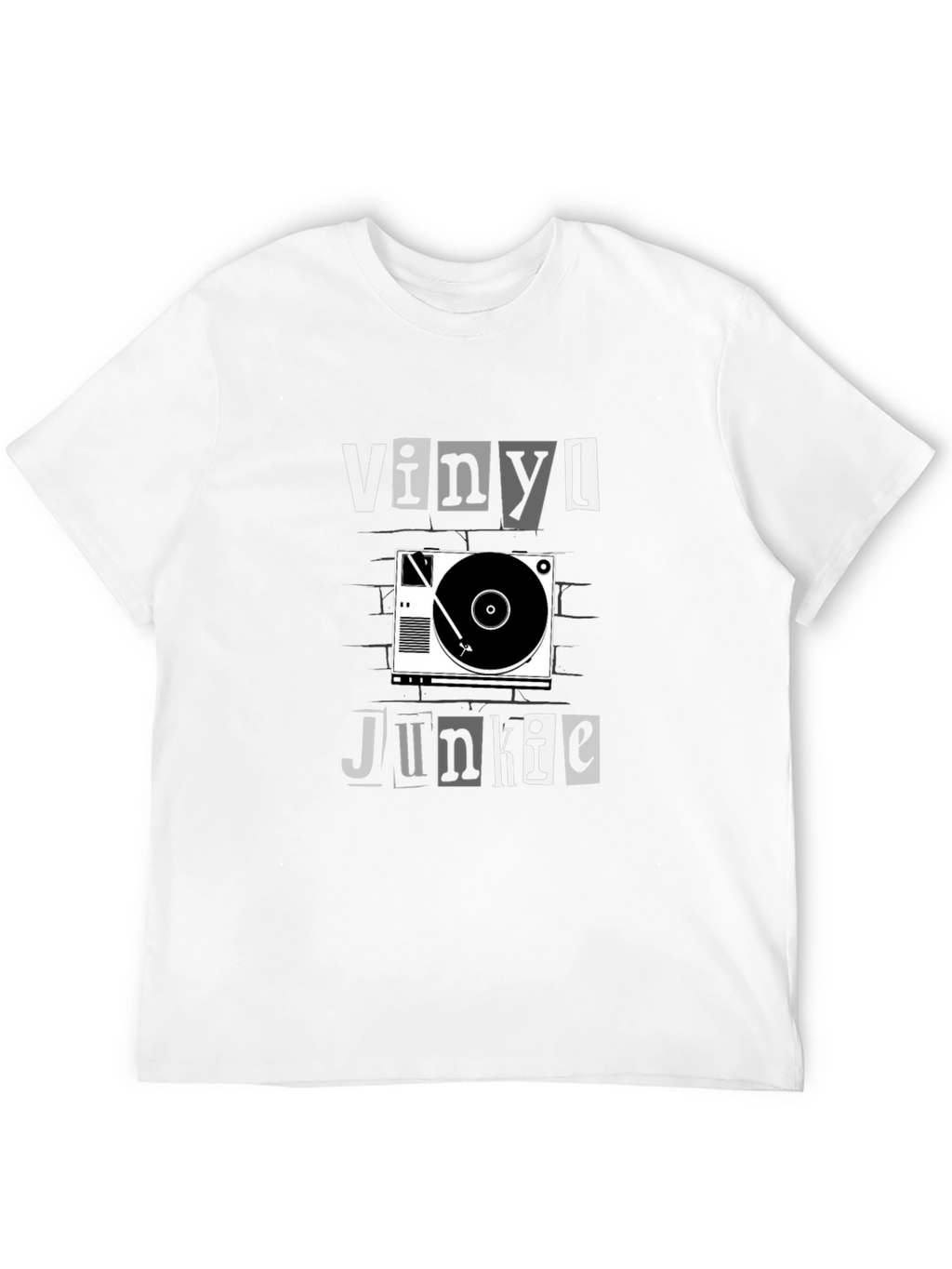 Vinyl Junkie Graphic Tee