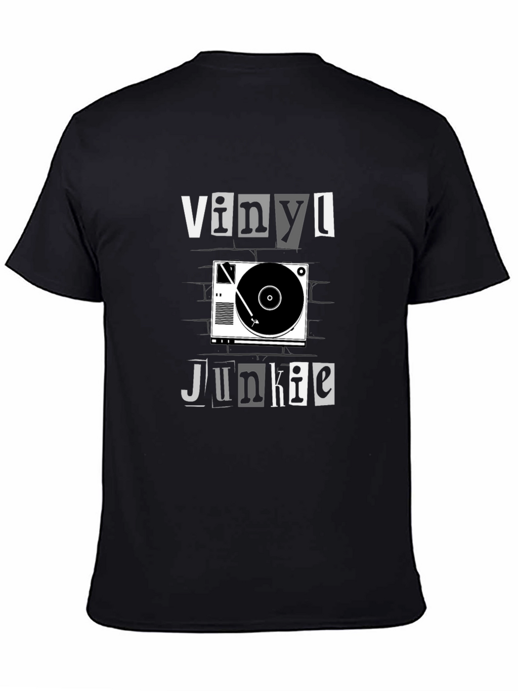 Vinyl Junkie Graphic Tee