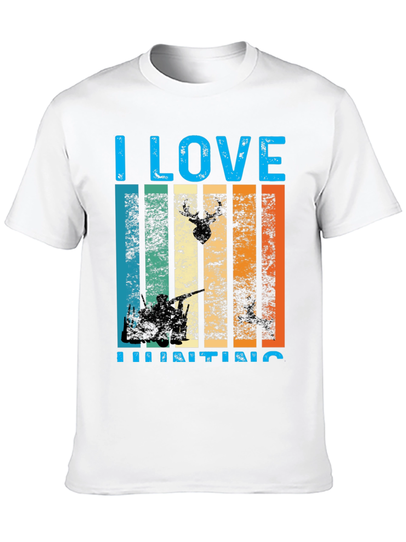 I Love Hunting Graphic T-Shirt