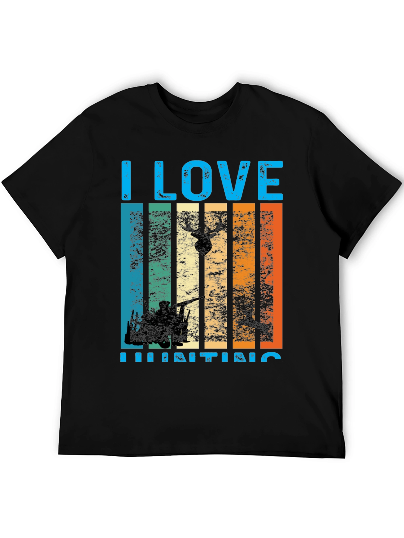 I Love Hunting Graphic T-Shirt