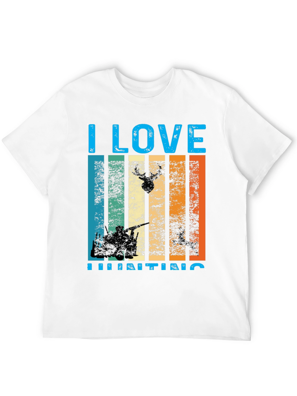 I Love Hunting Graphic T-Shirt