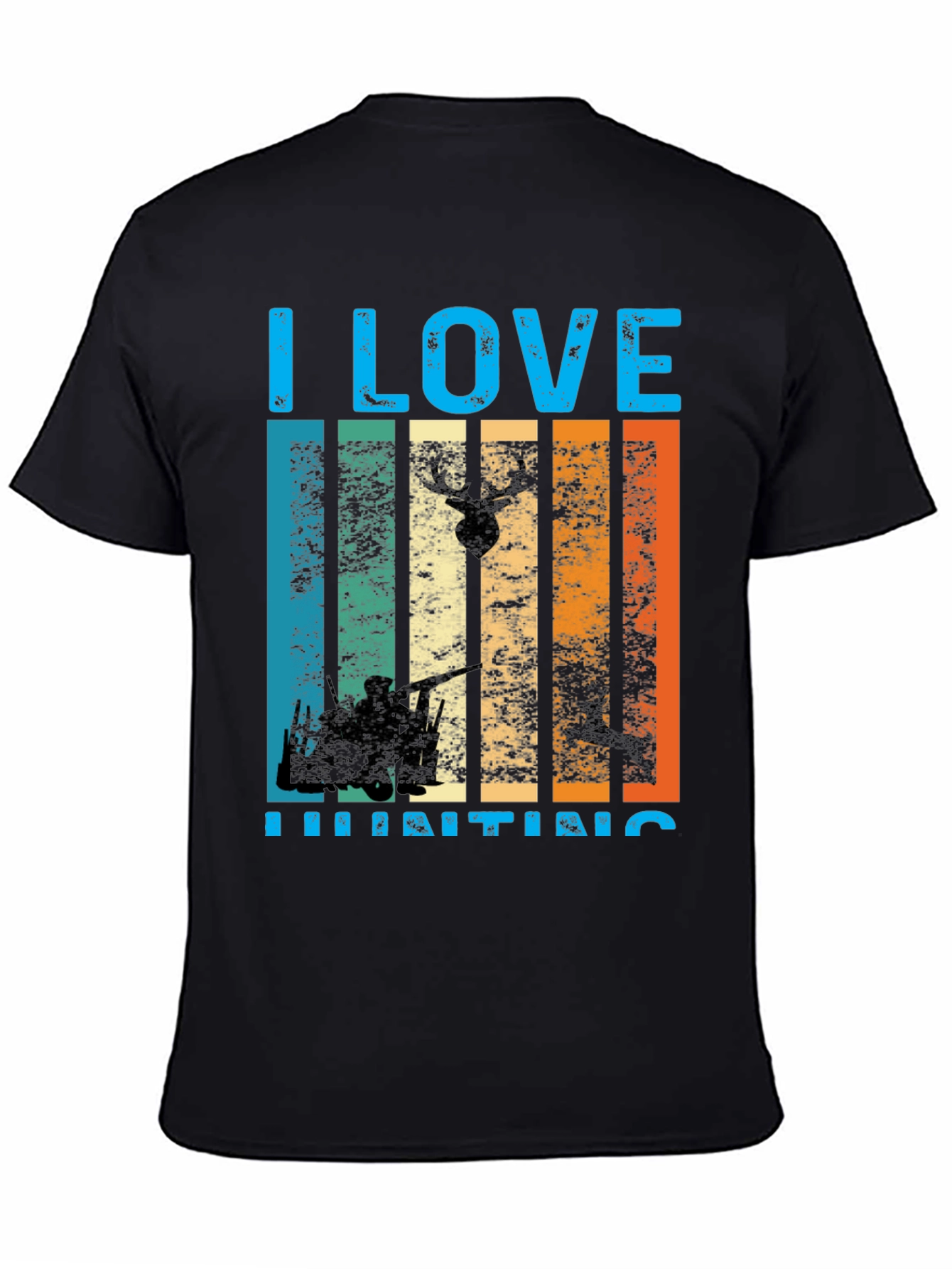 I Love Hunting Graphic T-Shirt