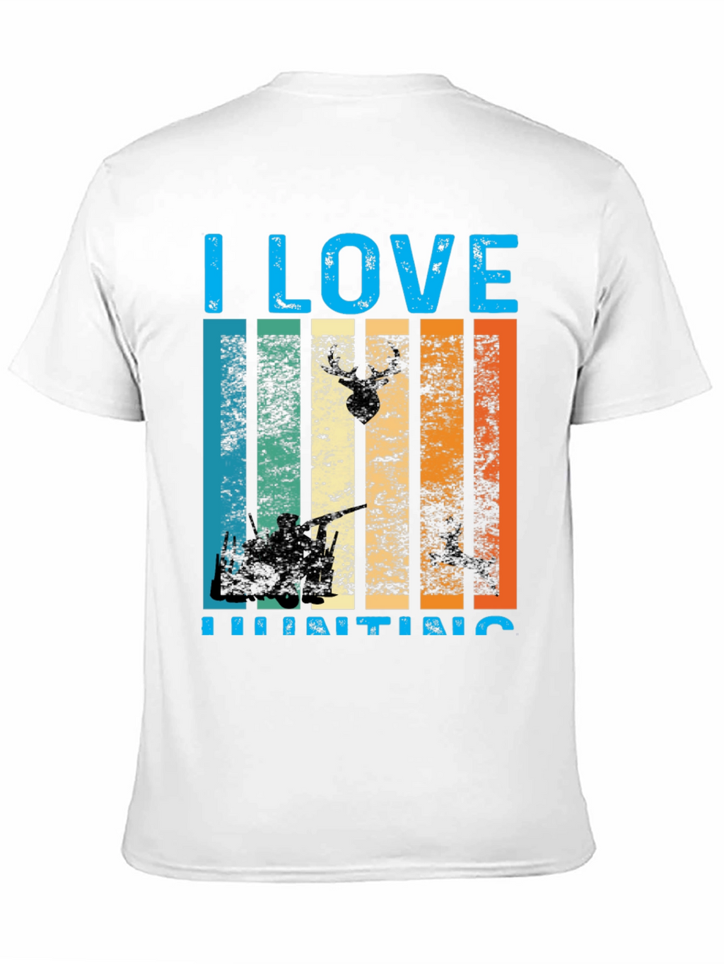 I Love Hunting Graphic T-Shirt