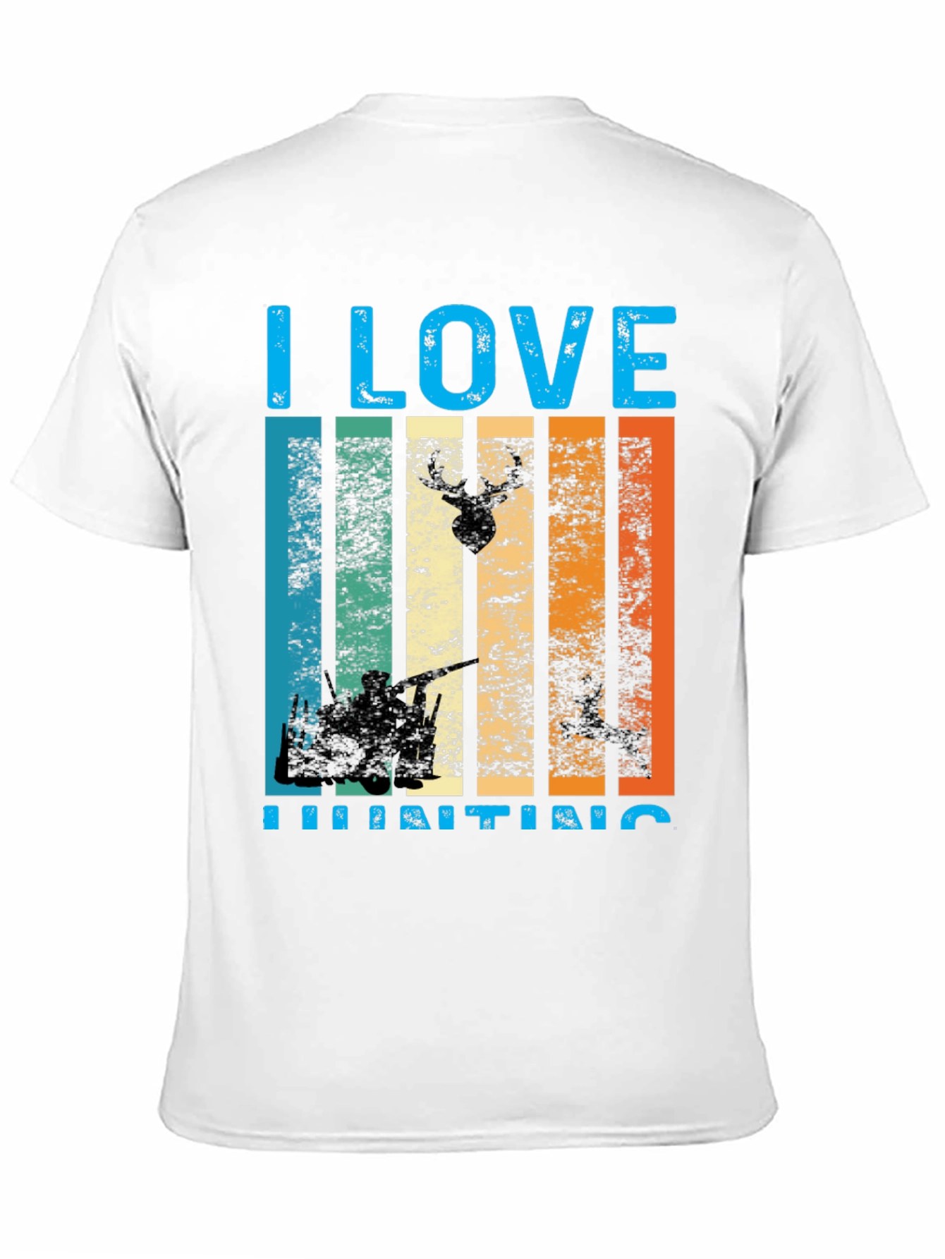 I Love Hunting Graphic T-Shirt