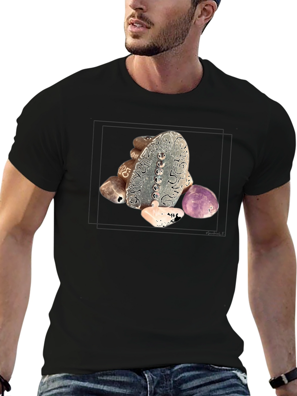 Mystic Stone Stack Graphic Tee