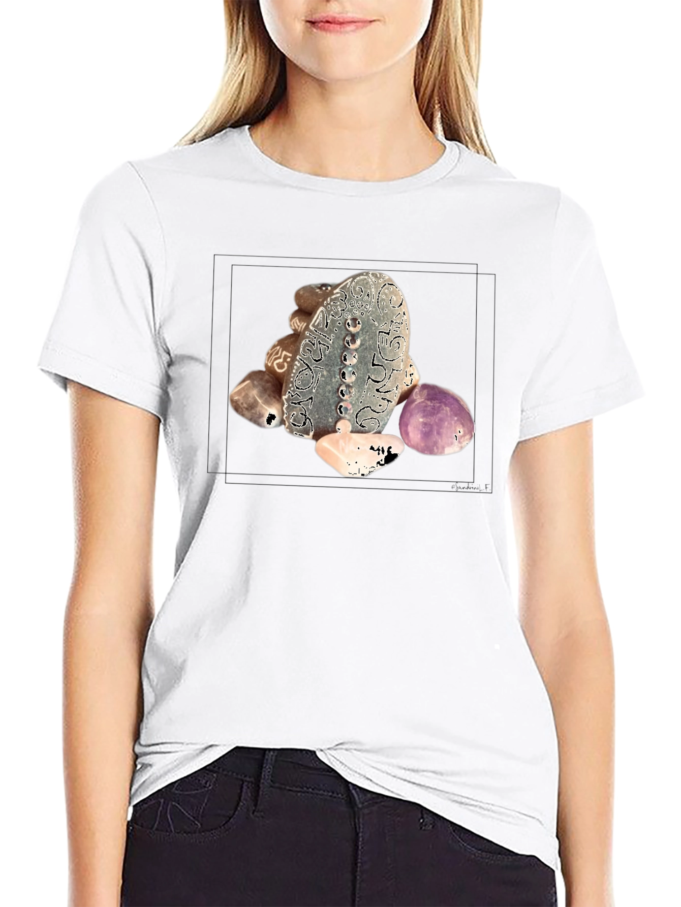 Mystic Stone Stack Graphic Tee