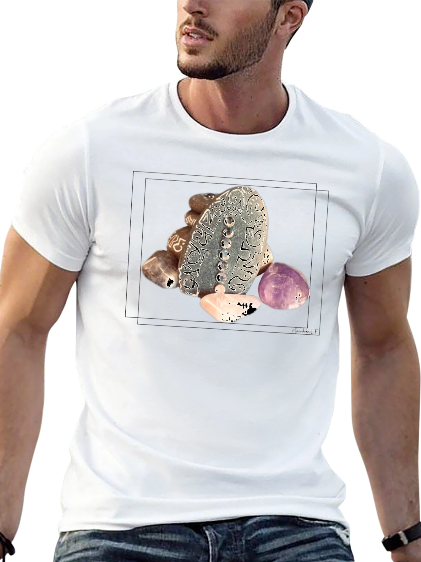 Mystic Stone Stack Graphic Tee