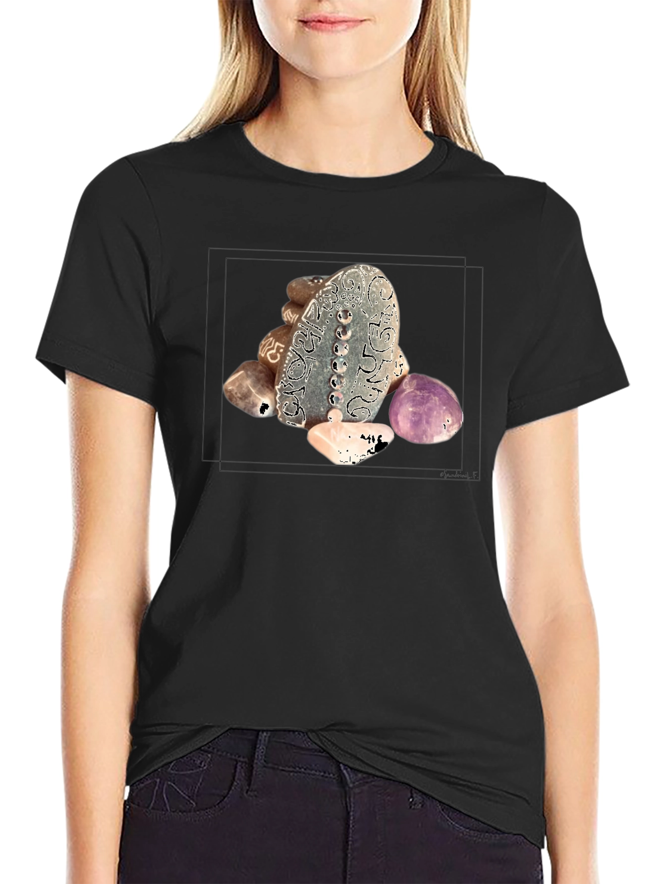 Mystic Stone Stack Graphic Tee