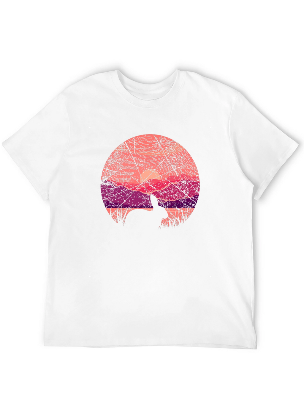 Rabbit Sunset T-Shirt - Graphic Tee