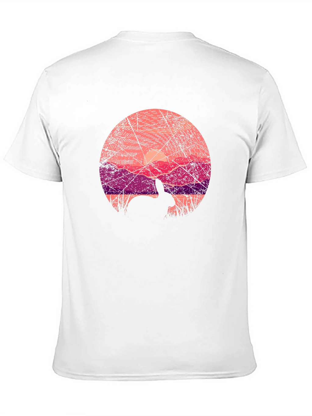 Rabbit Sunset T-Shirt - Graphic Tee