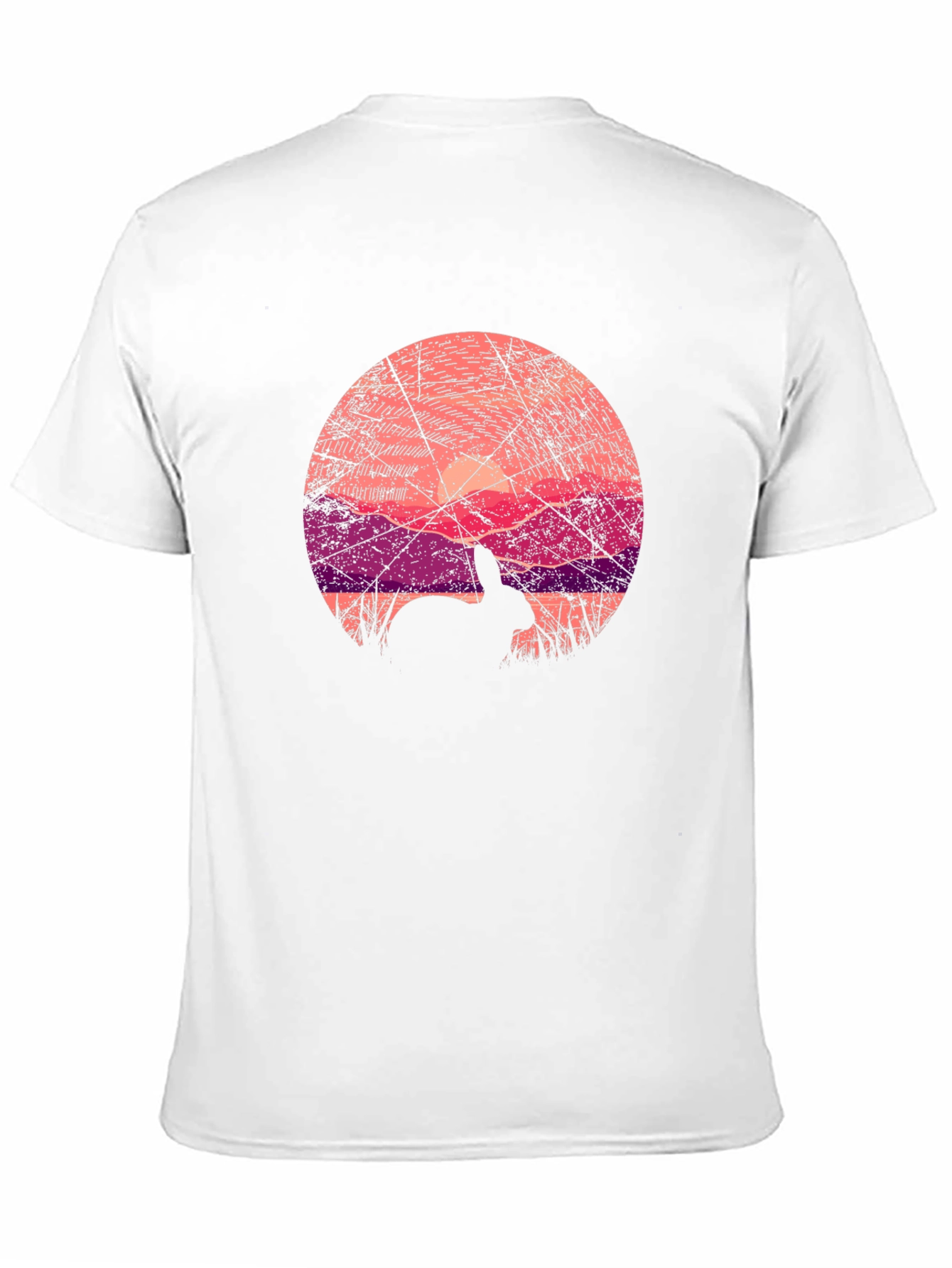 Rabbit Sunset T-Shirt - Graphic Tee