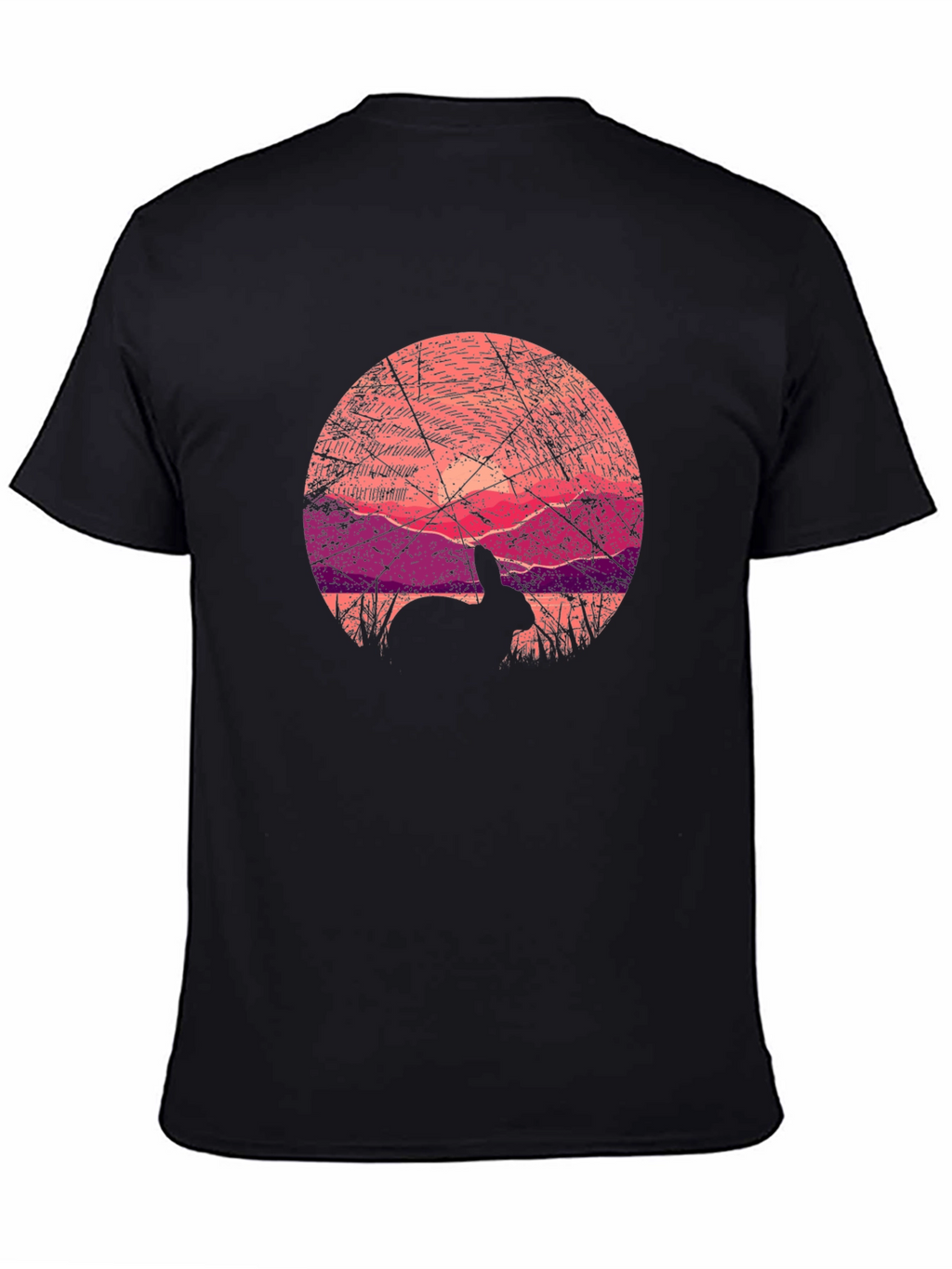 Rabbit Sunset T-Shirt - Graphic Tee