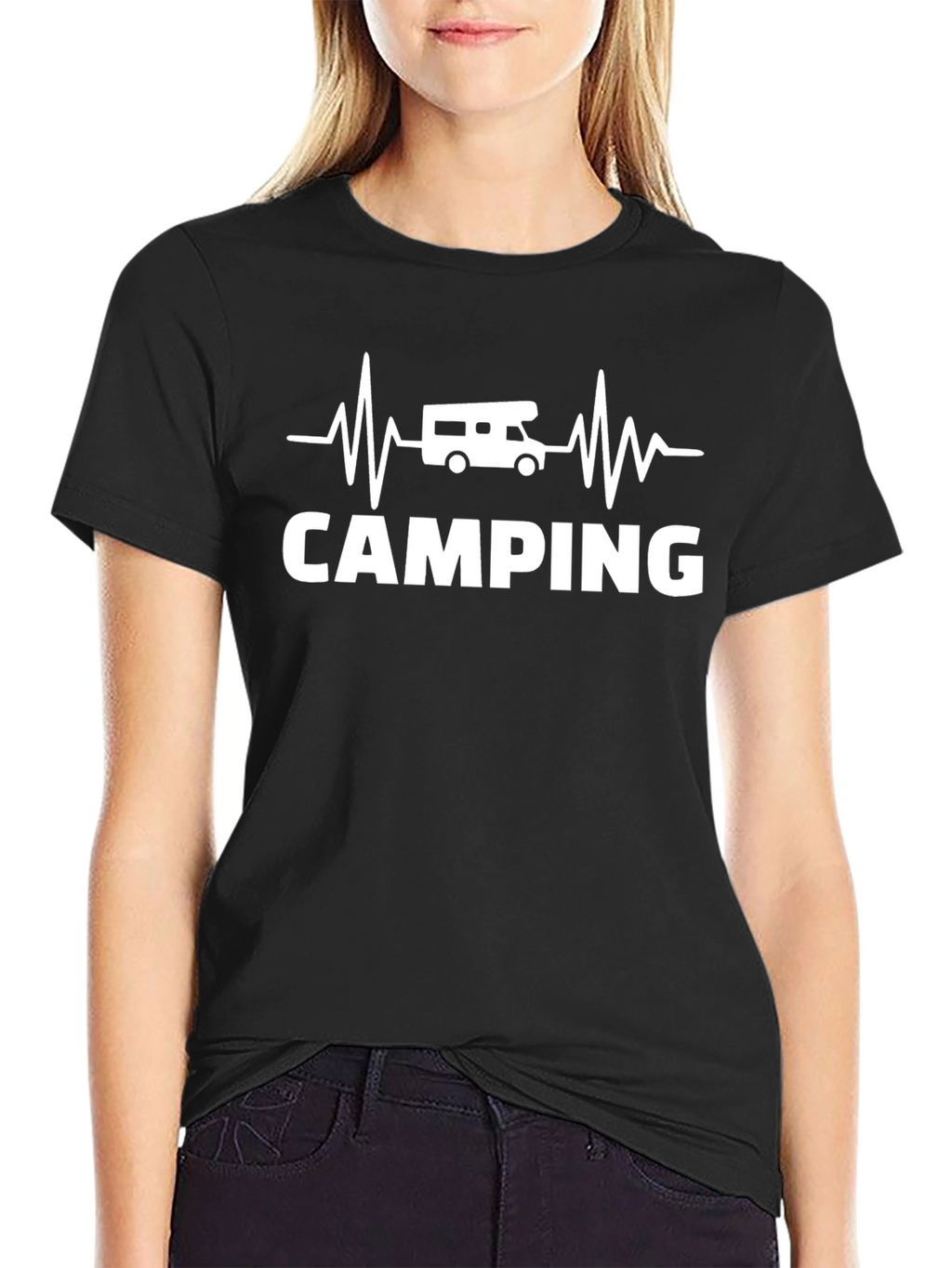Camping Heartbeat T-Shirt - RV Life Tee