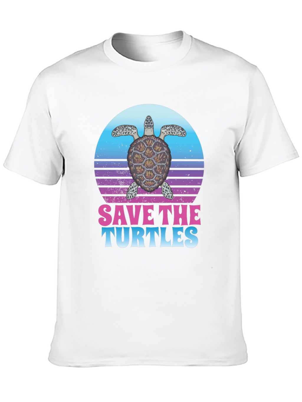 Save the Turtles Graphic T-Shirt
