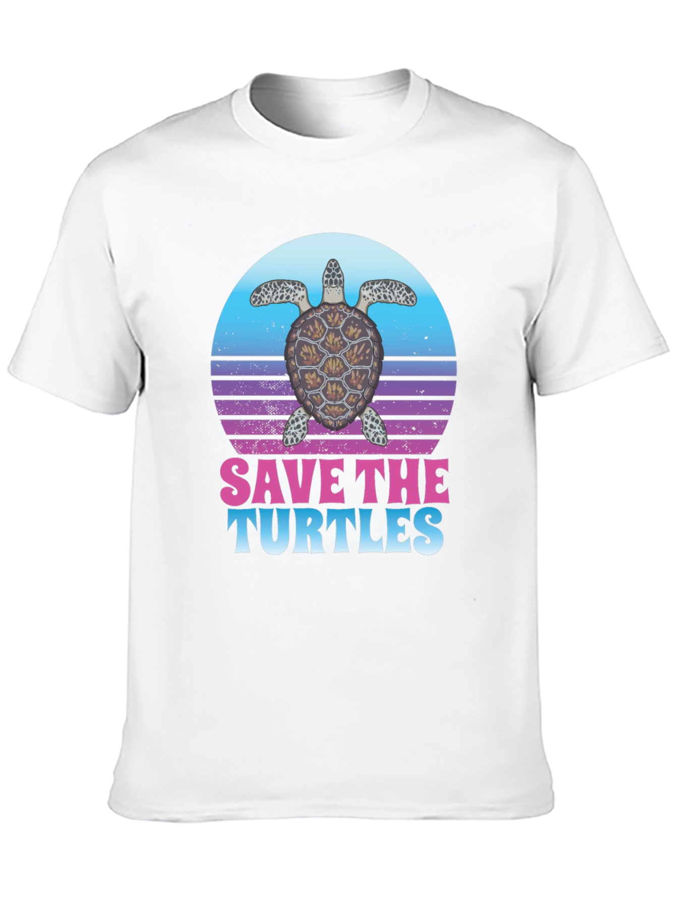 Save the Turtles Graphic T-Shirt