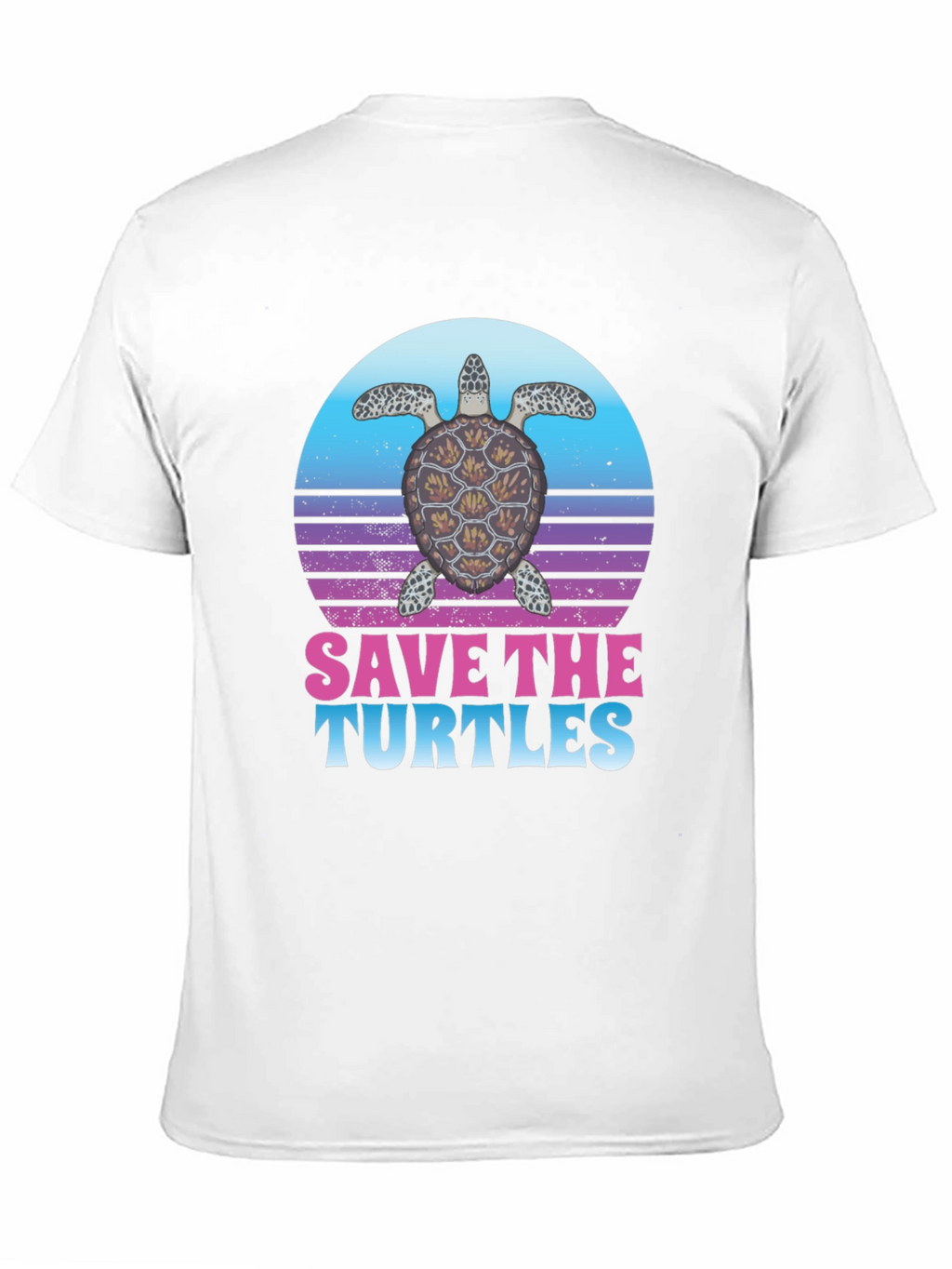 Save the Turtles Graphic T-Shirt