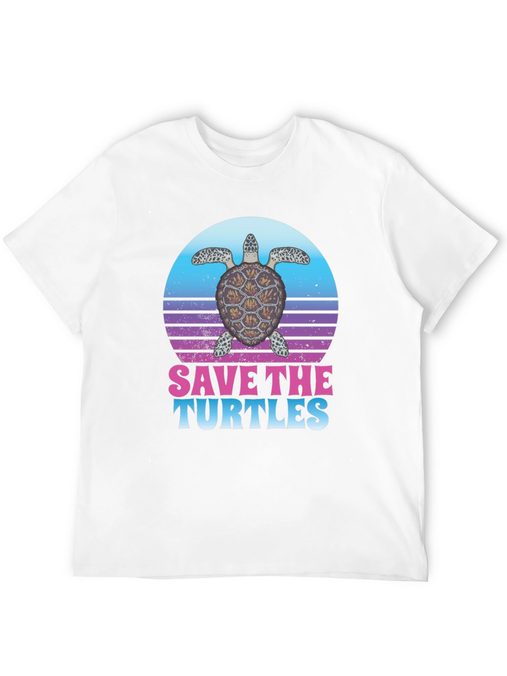 Save the Turtles Graphic T-Shirt