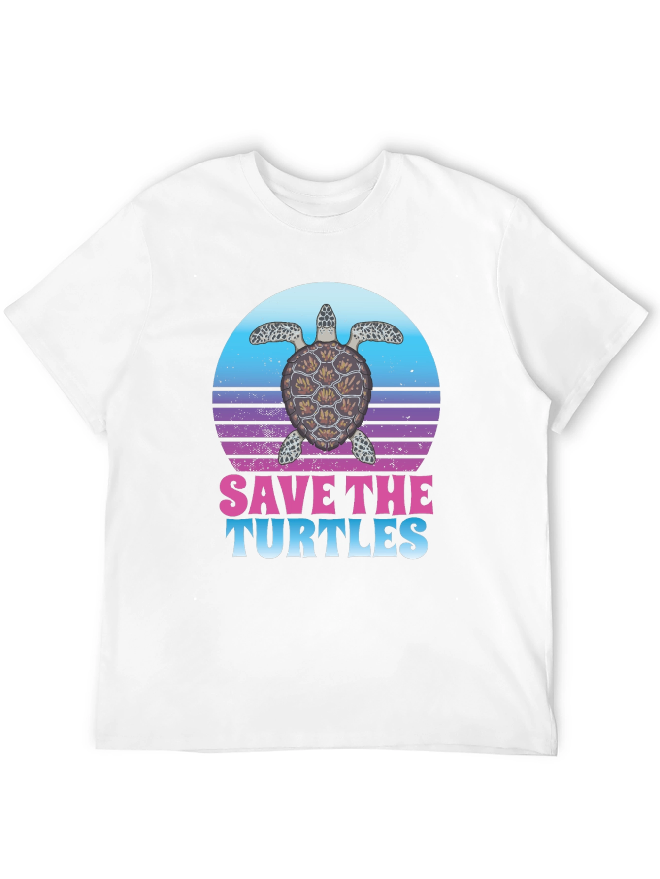 Save the Turtles Graphic T-Shirt