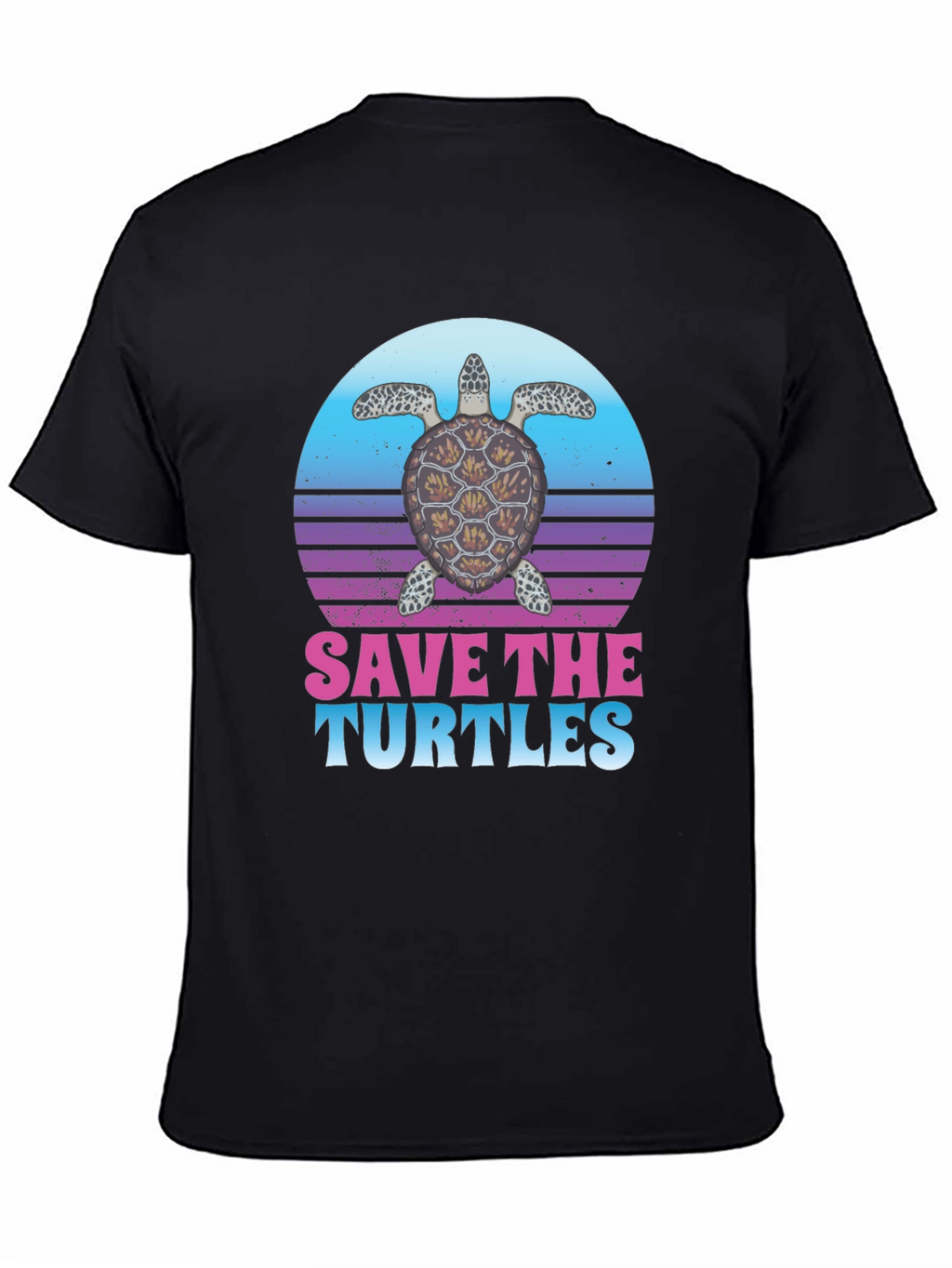 Save the Turtles Graphic T-Shirt