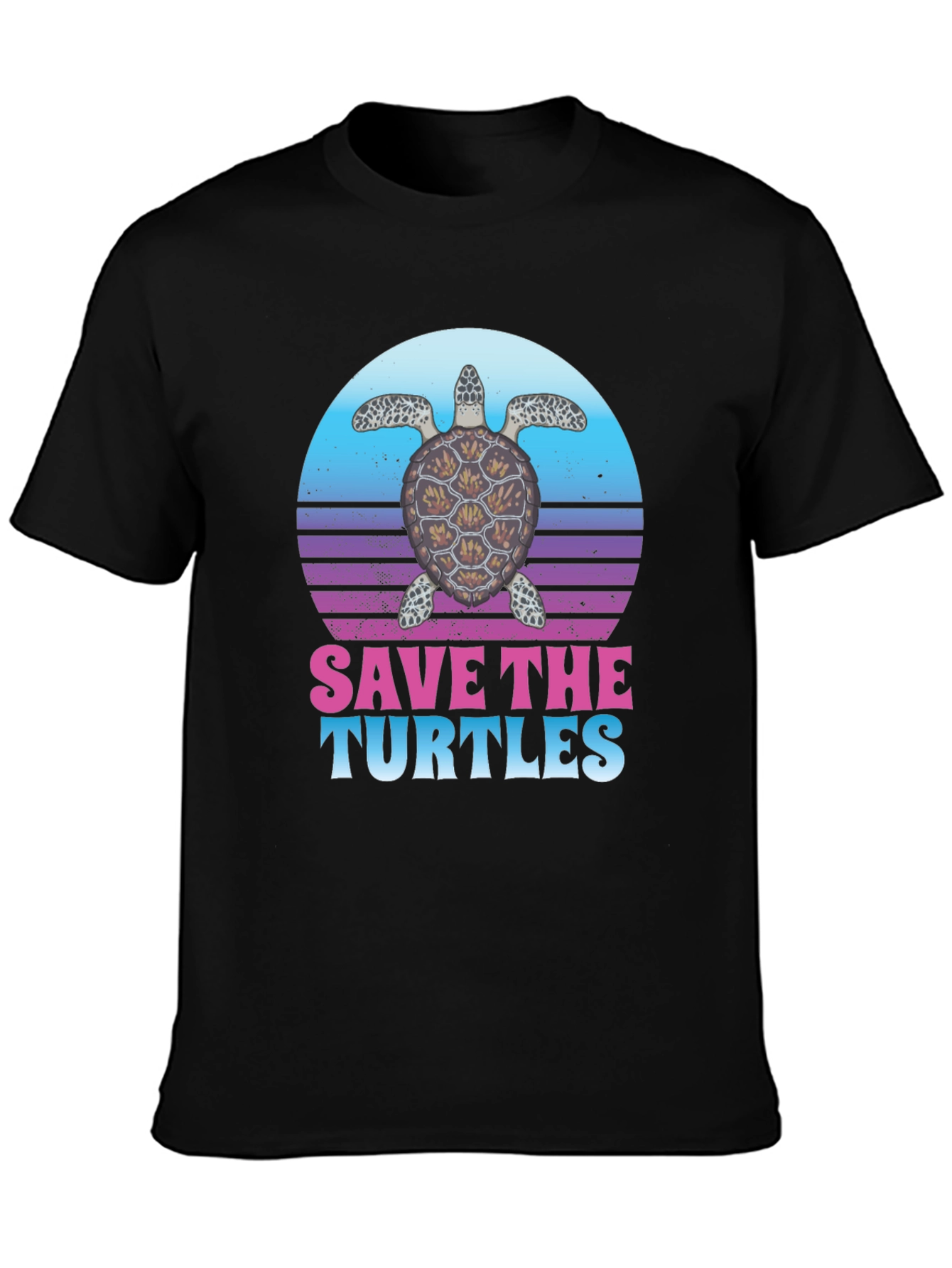 Save the Turtles Graphic T-Shirt