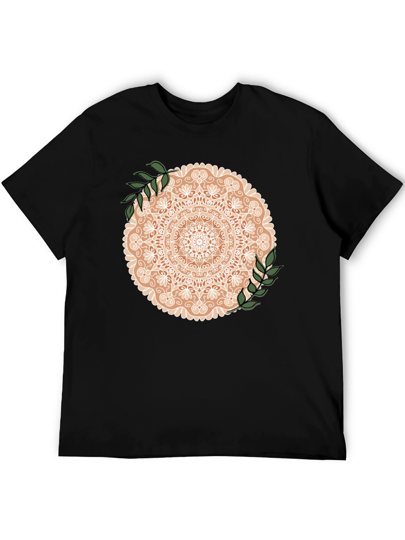 Black Mandala Graphic Tee