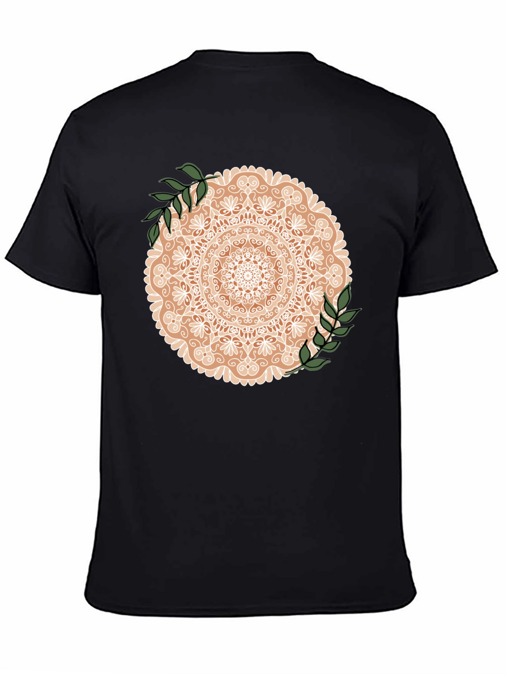 Black Mandala Graphic Tee