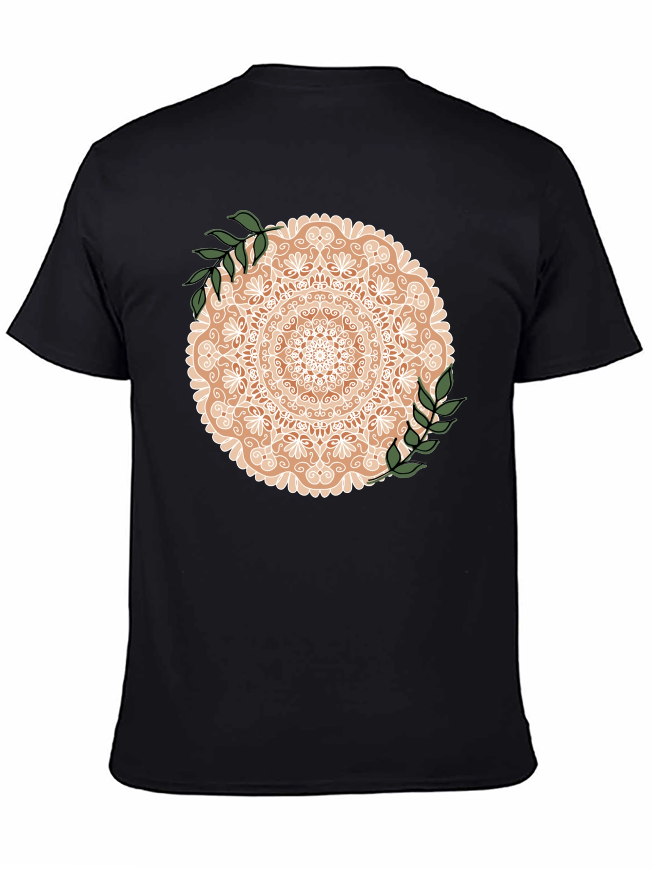Black Mandala Graphic Tee