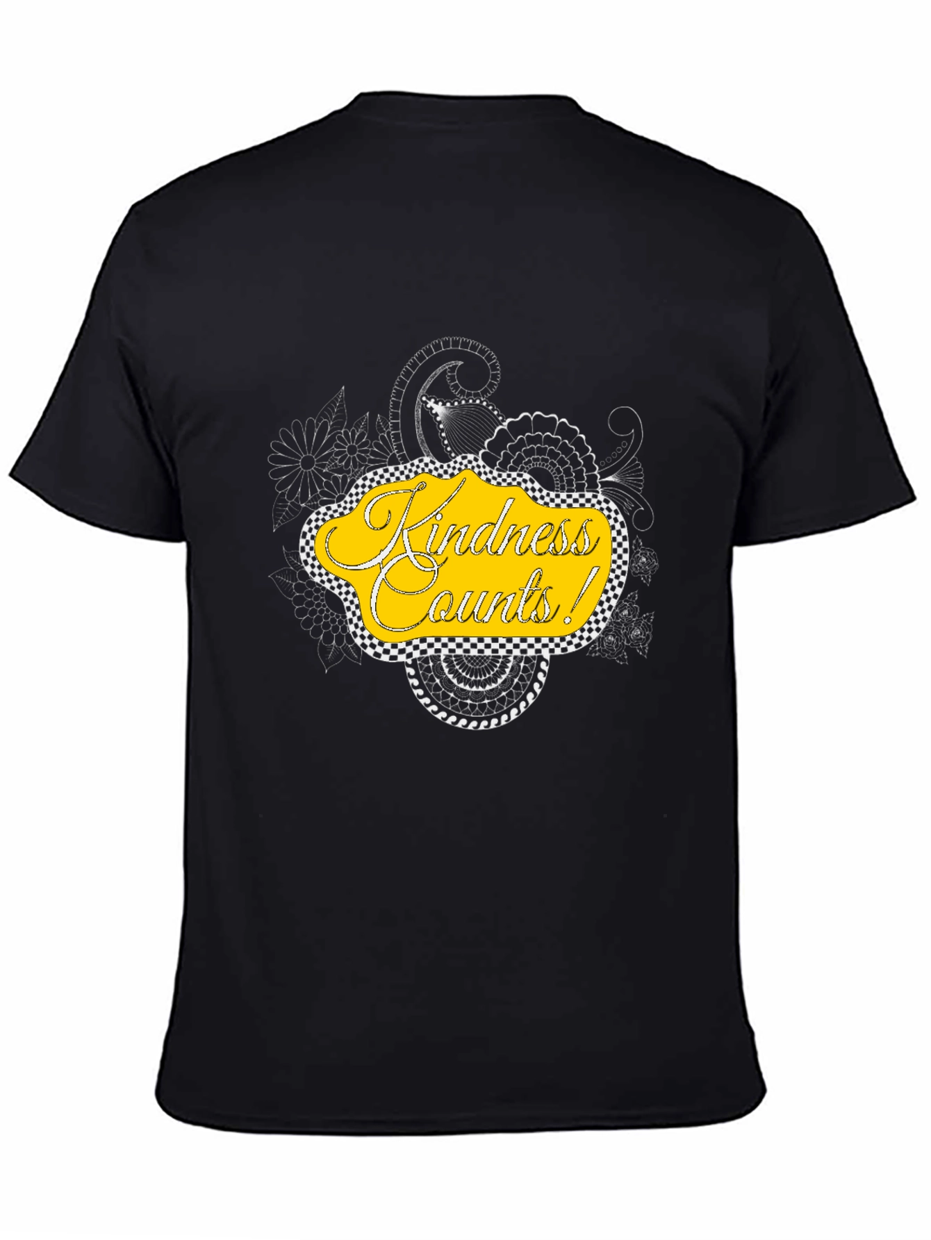 Kindness Counts Graphic Tee - Black