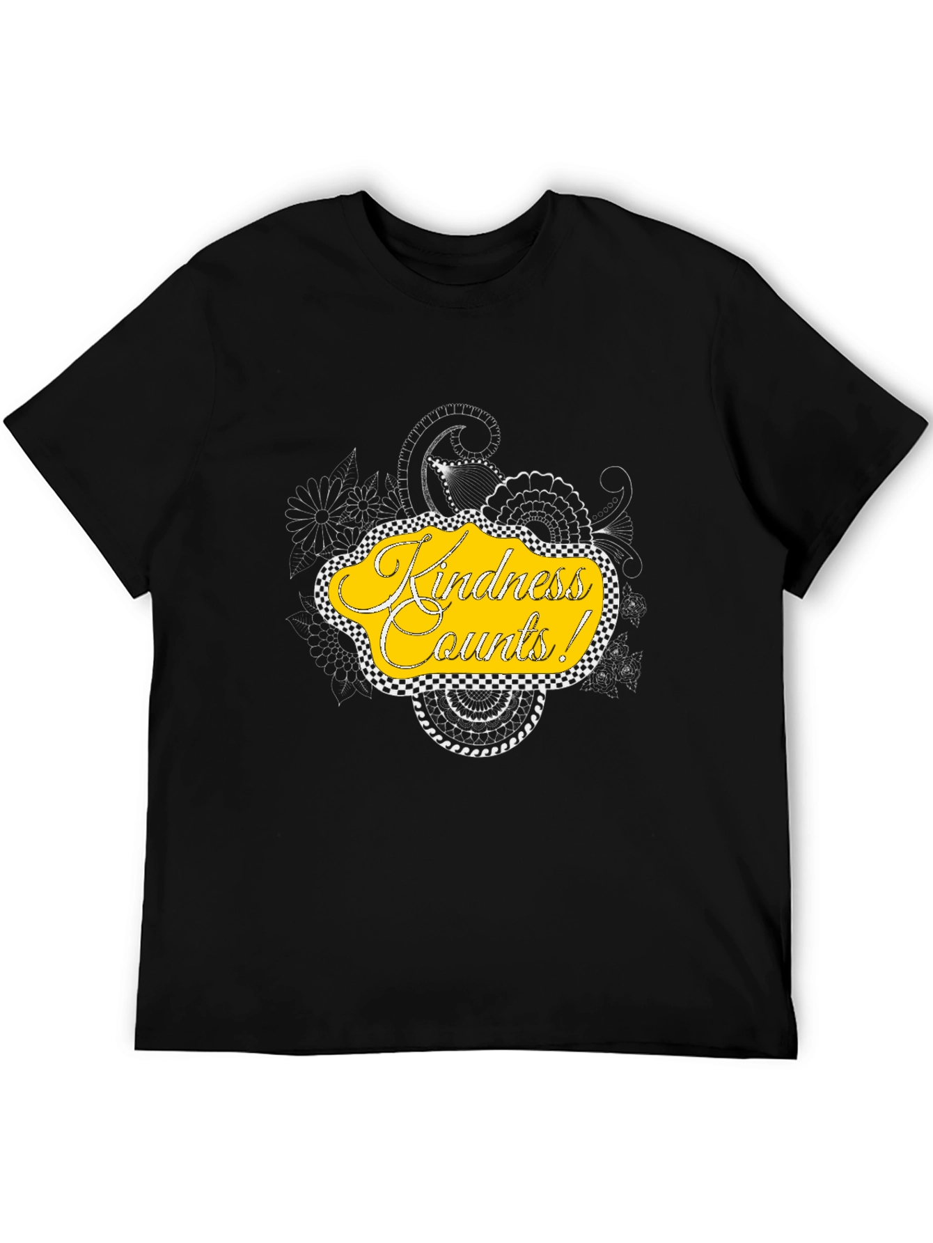 Kindness Counts Graphic Tee - Black