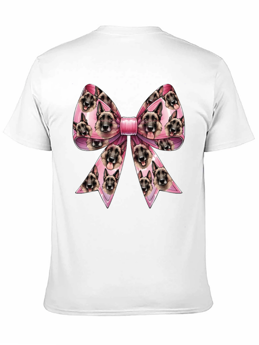 Dog Breed Bow T-Shirt - Unique Animal Lover Tee
