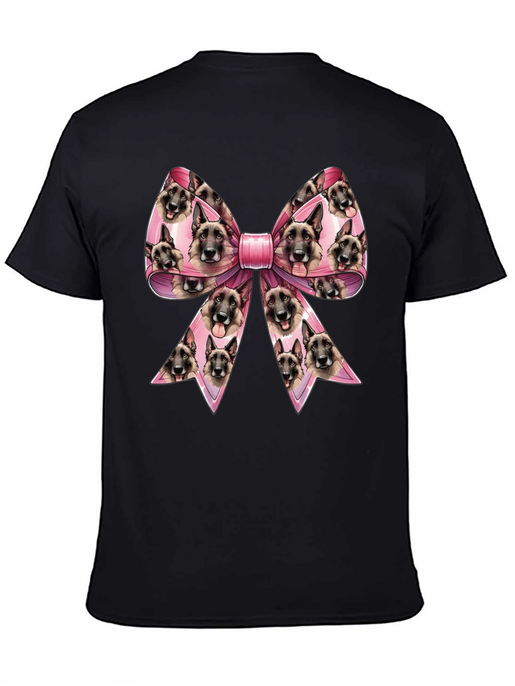 Dog Breed Bow T-Shirt - Unique Animal Lover Tee