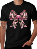 Dog Breed Bow T-Shirt - Unique Animal Lover Tee