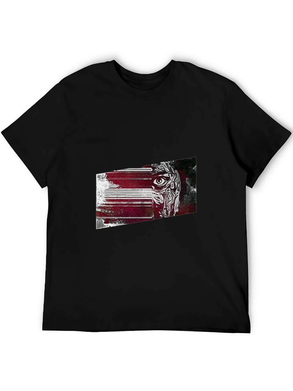 Eye Graphic Black T-Shirt