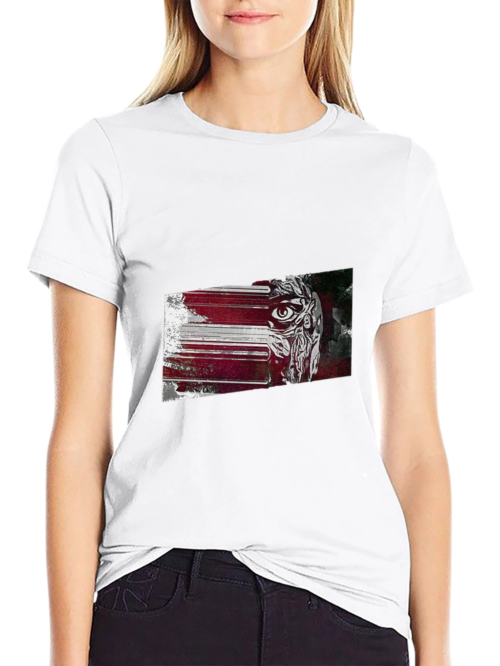 Eye Graphic Black T-Shirt