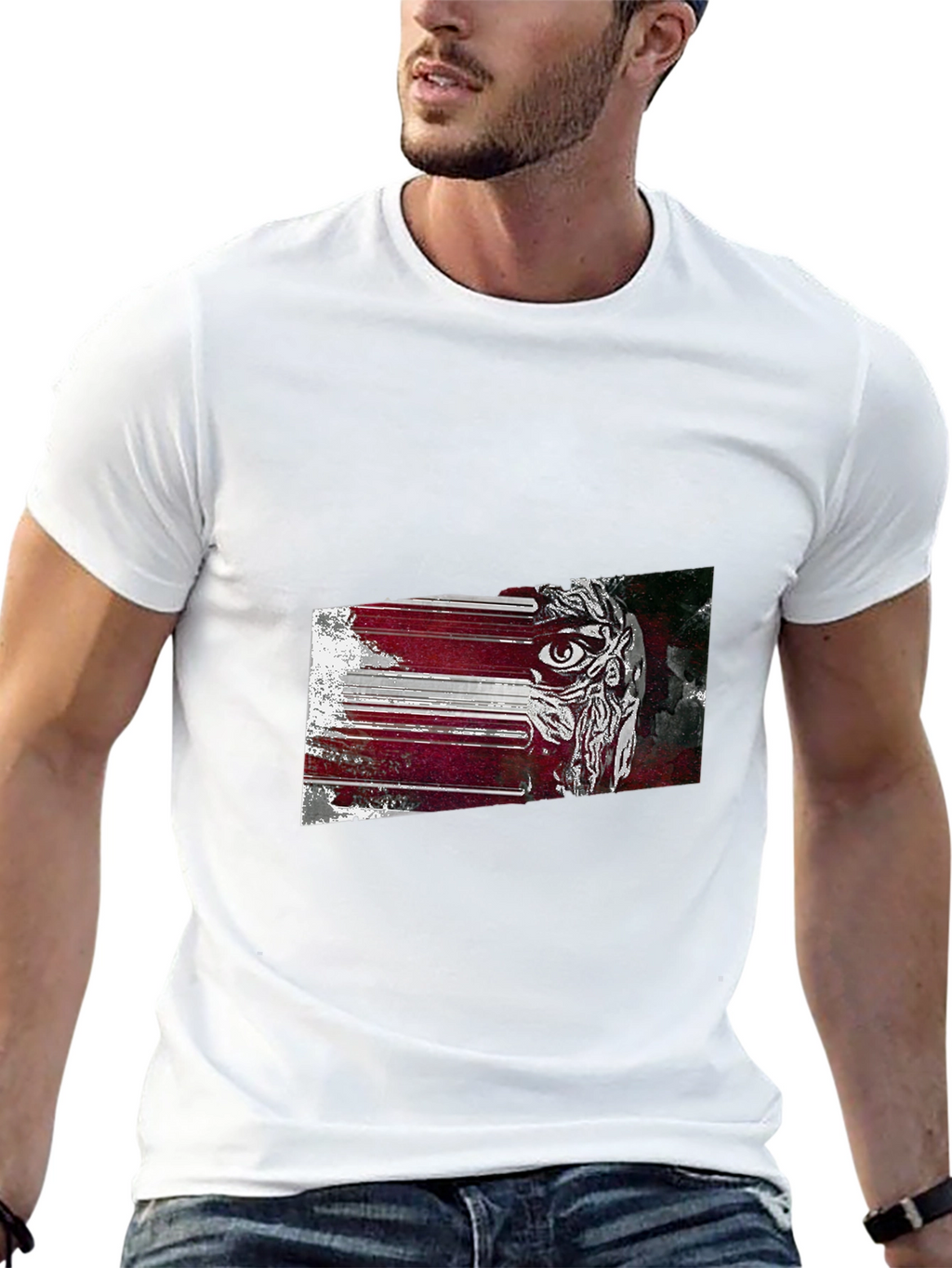 Eye Graphic Black T-Shirt