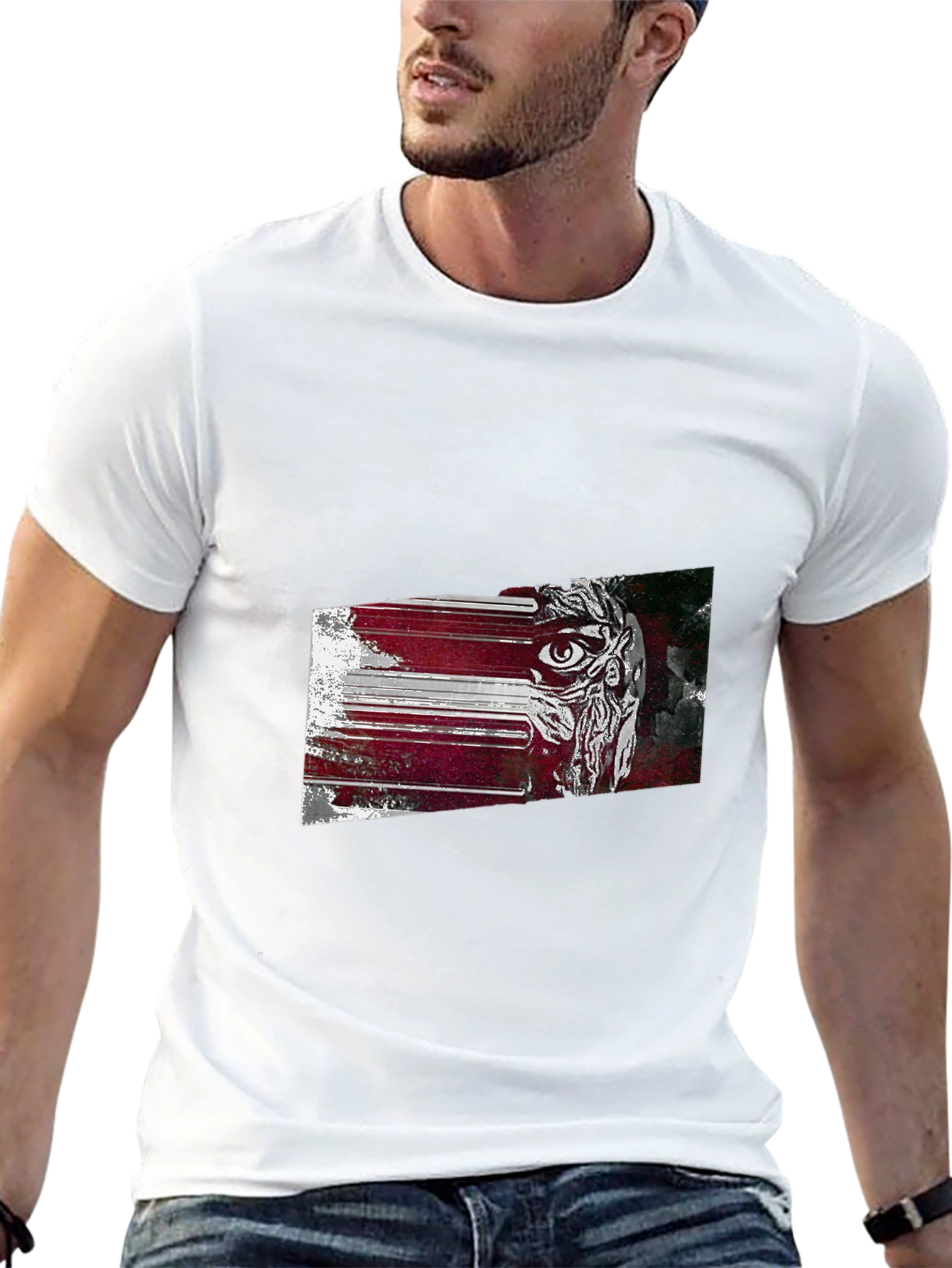 Eye Graphic Black T-Shirt