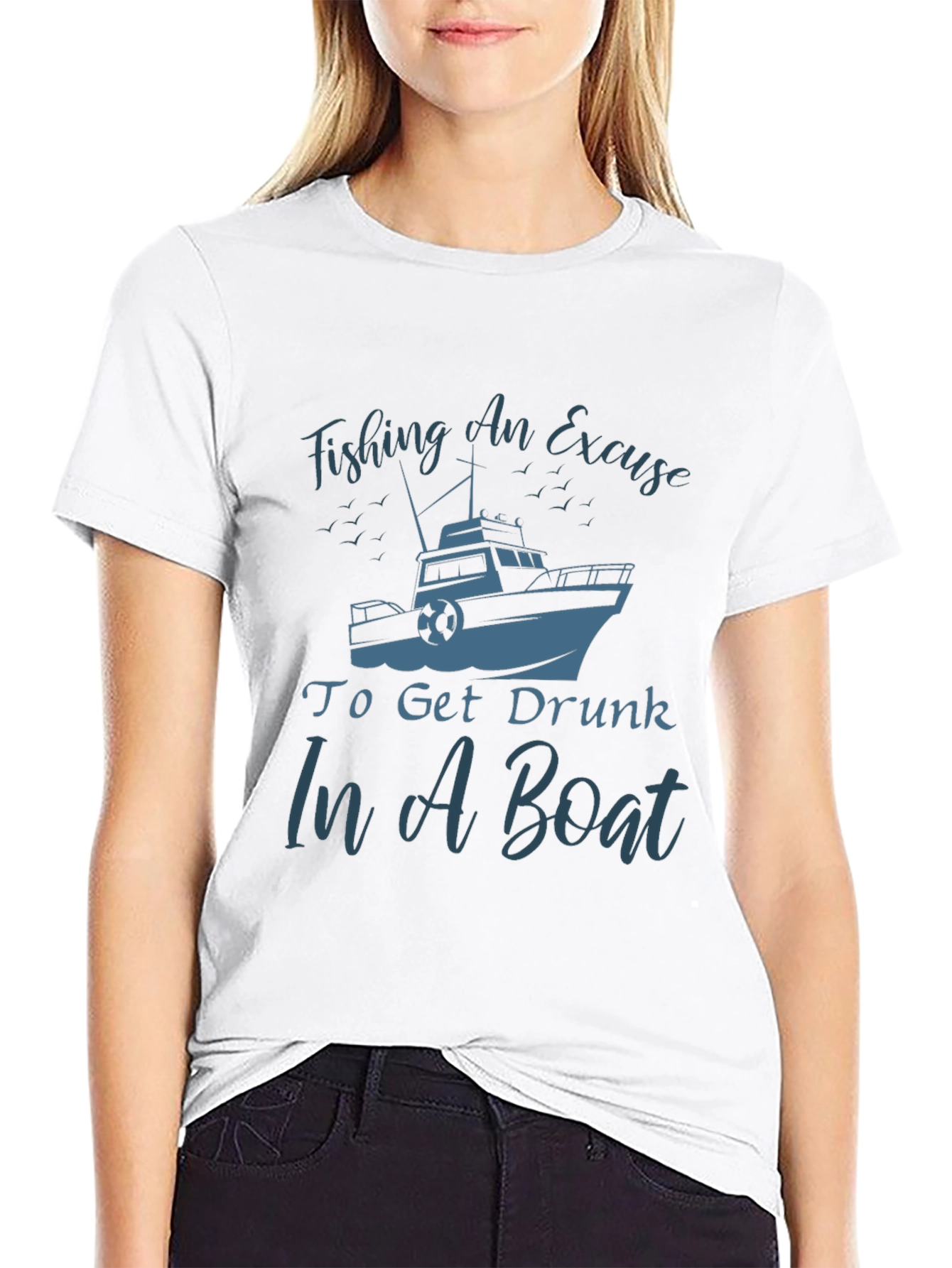 Fishing & Drinking T-Shirt