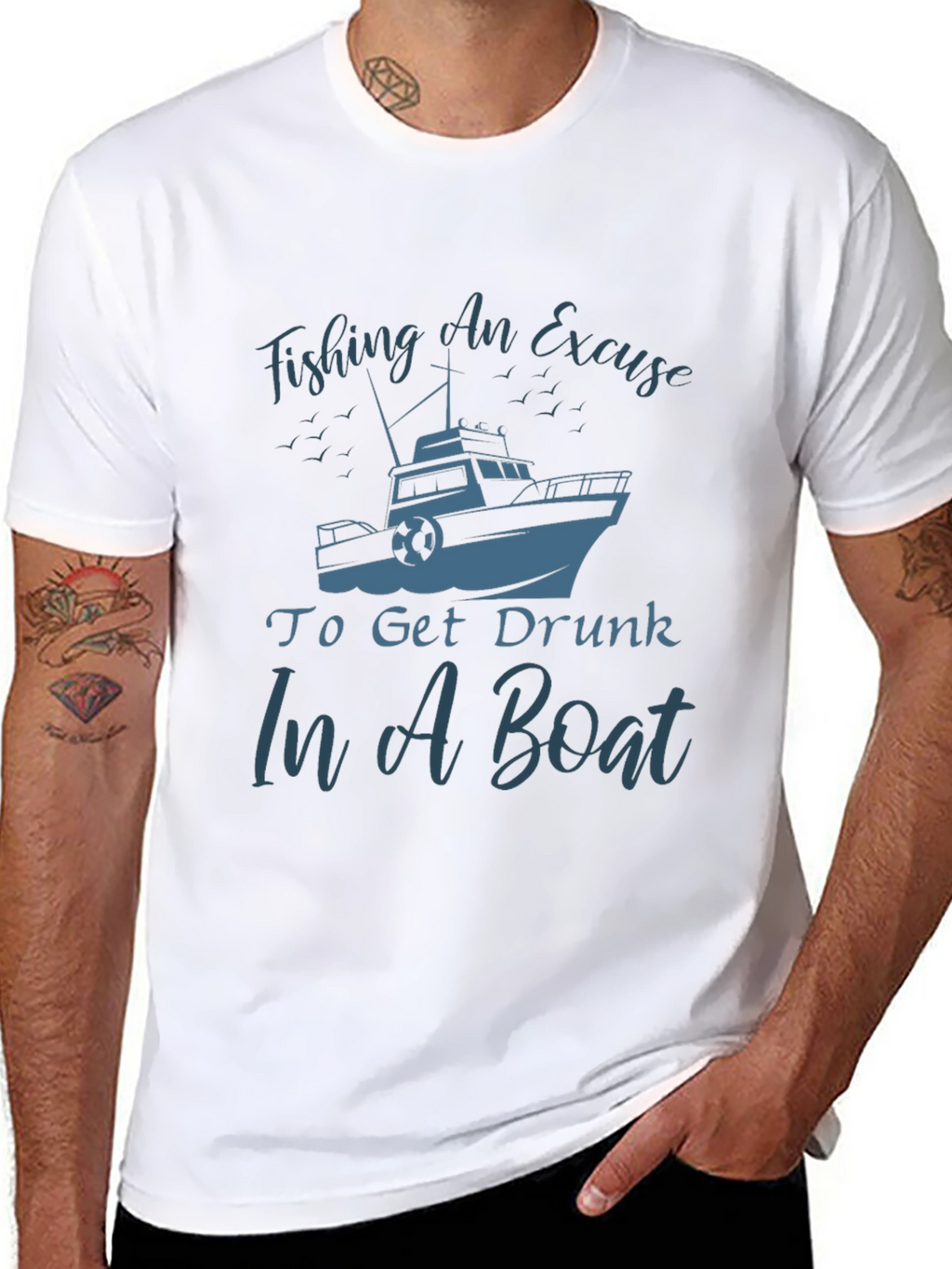 Fishing & Drinking T-Shirt