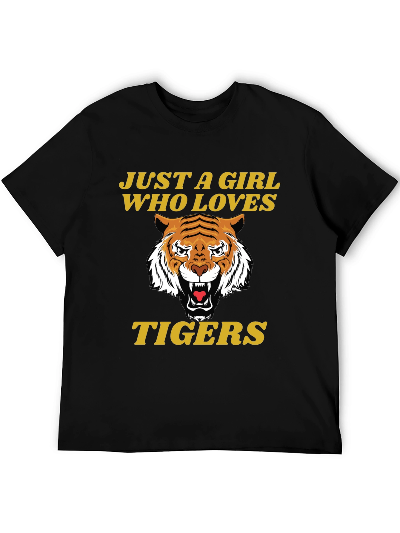 Just A Girl Who Loves Tigers T-Shirt